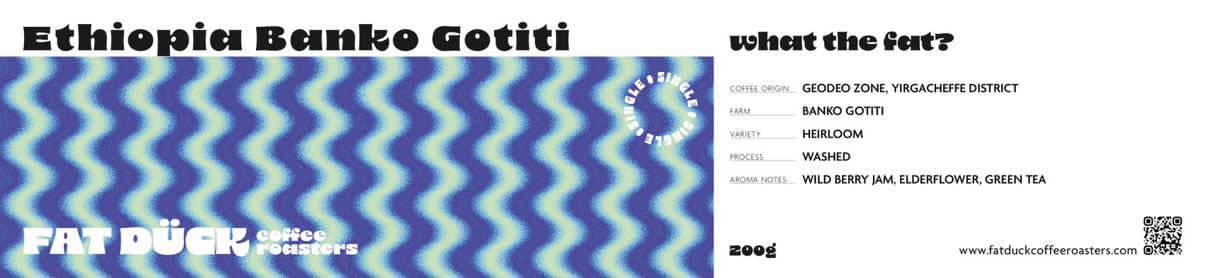 Ethiopia Banko Gotiti 200g